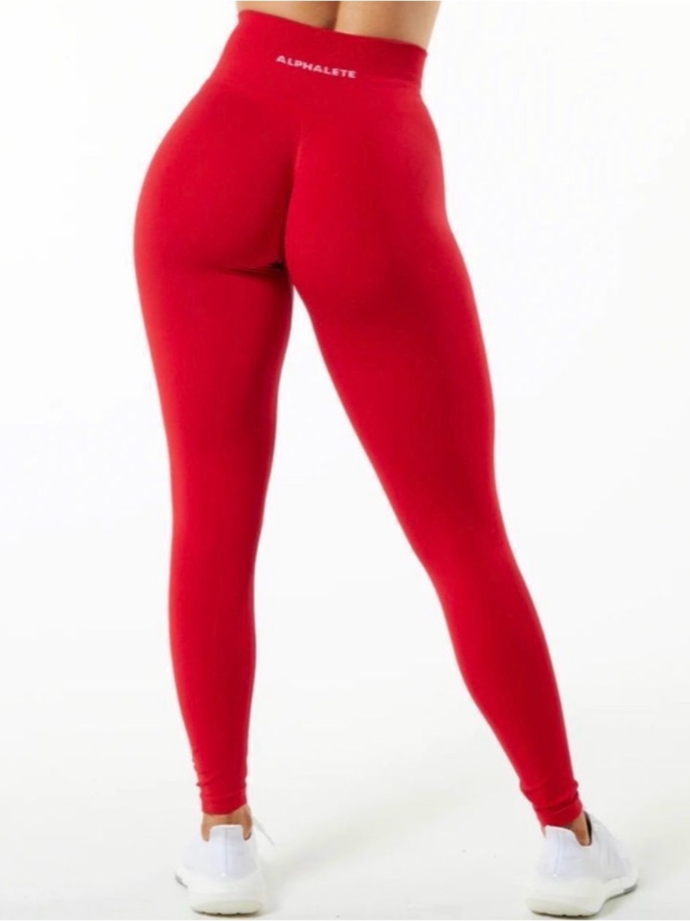 Alphalete Amplify Leggings – Formula Red | Size Small